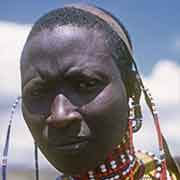 Maasai woman