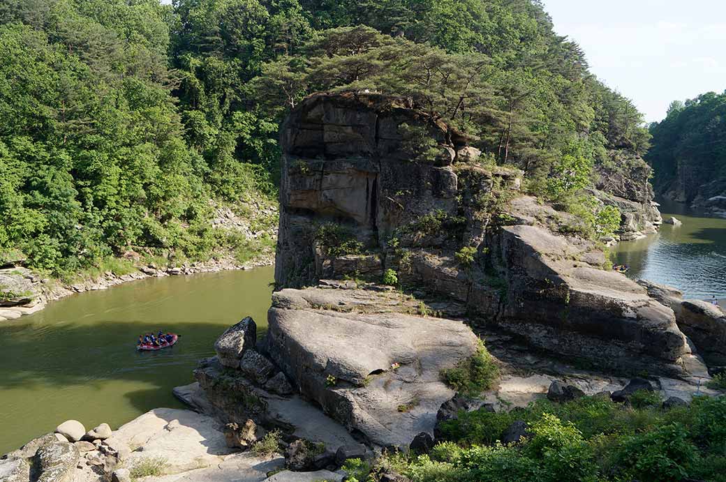 Hantangang river gorge