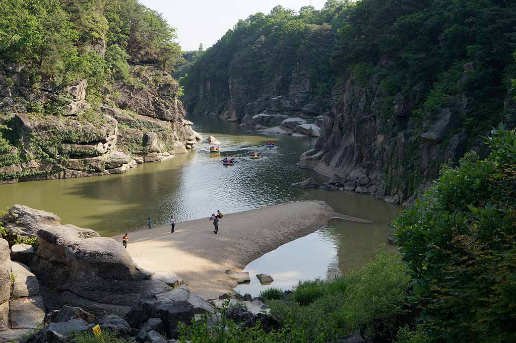 Hantangang river gorge