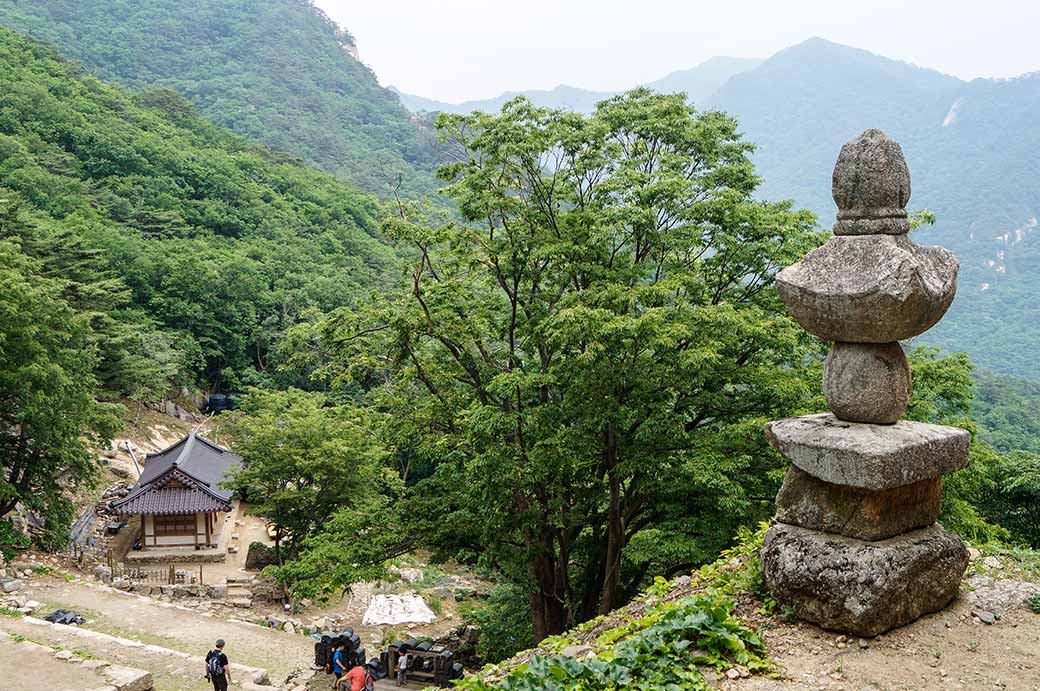 View from the temple