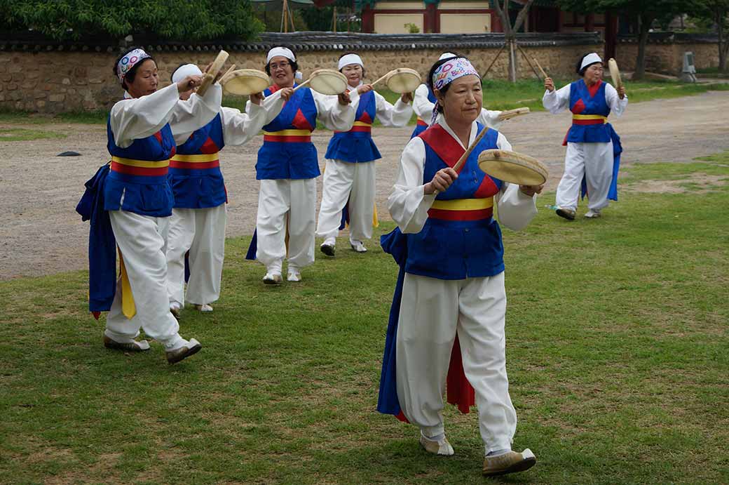 Traditional dance performance