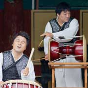 Traditional Korean drumming