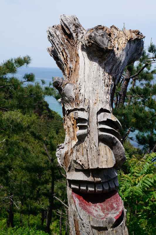 Wooden sculpture