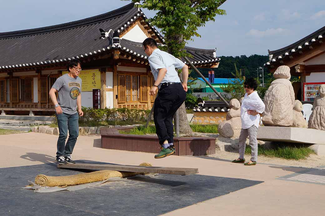 Playing traditional games