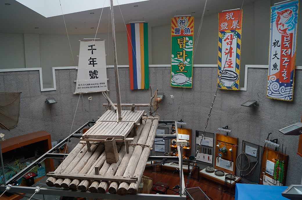 Display of diving platform