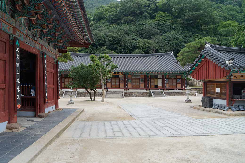 Temple grounds