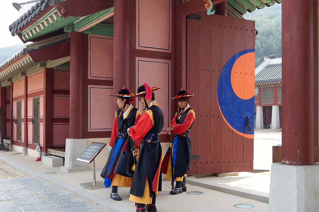 Palace attendants