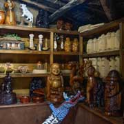 Wood carving shop