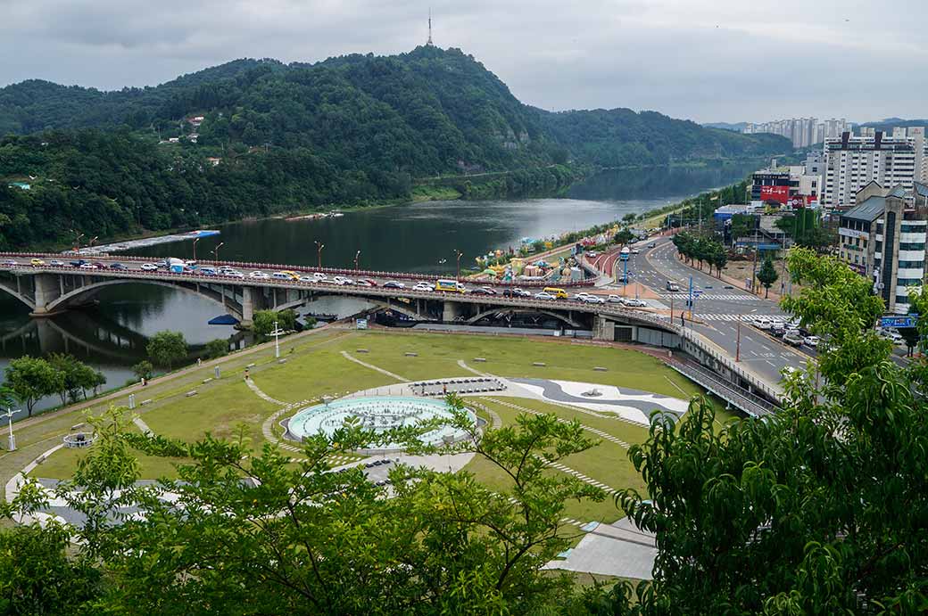 View across Nam river