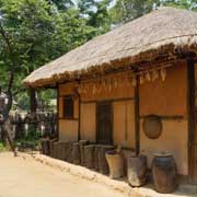 Traditional thatched farmhouse