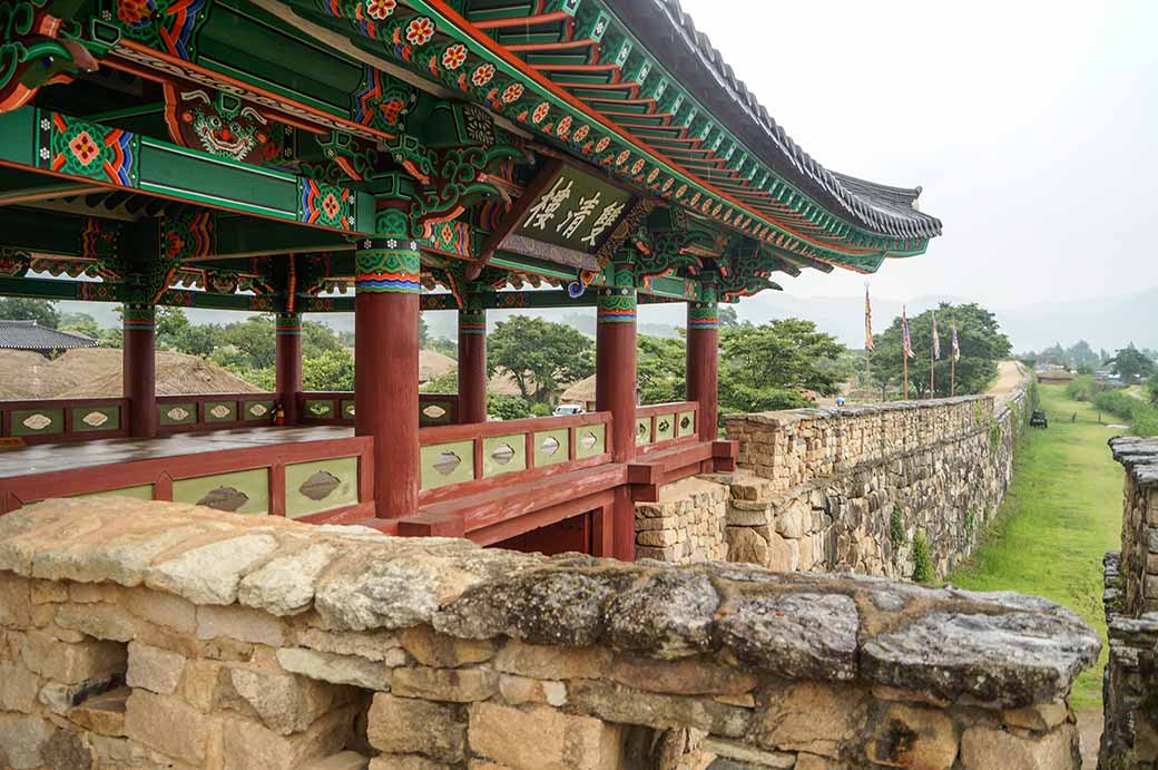 Pavilion on the fortress wall