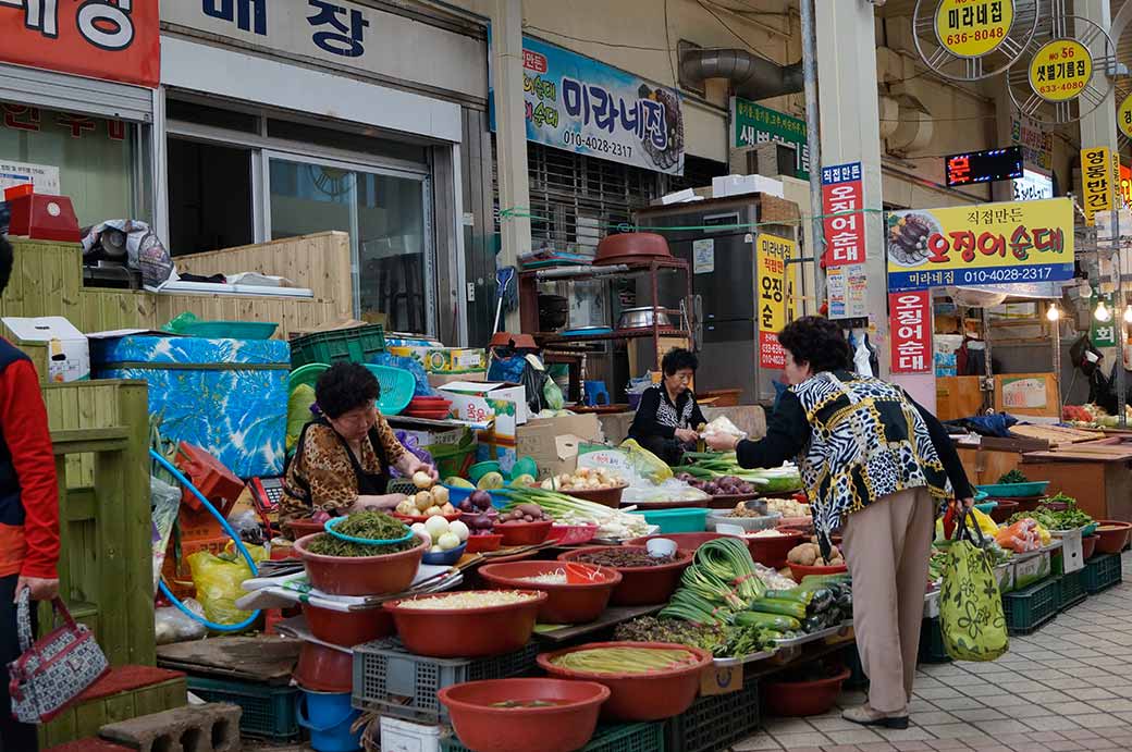 Vegetables for sale