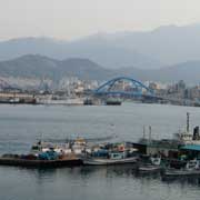 View across harbour