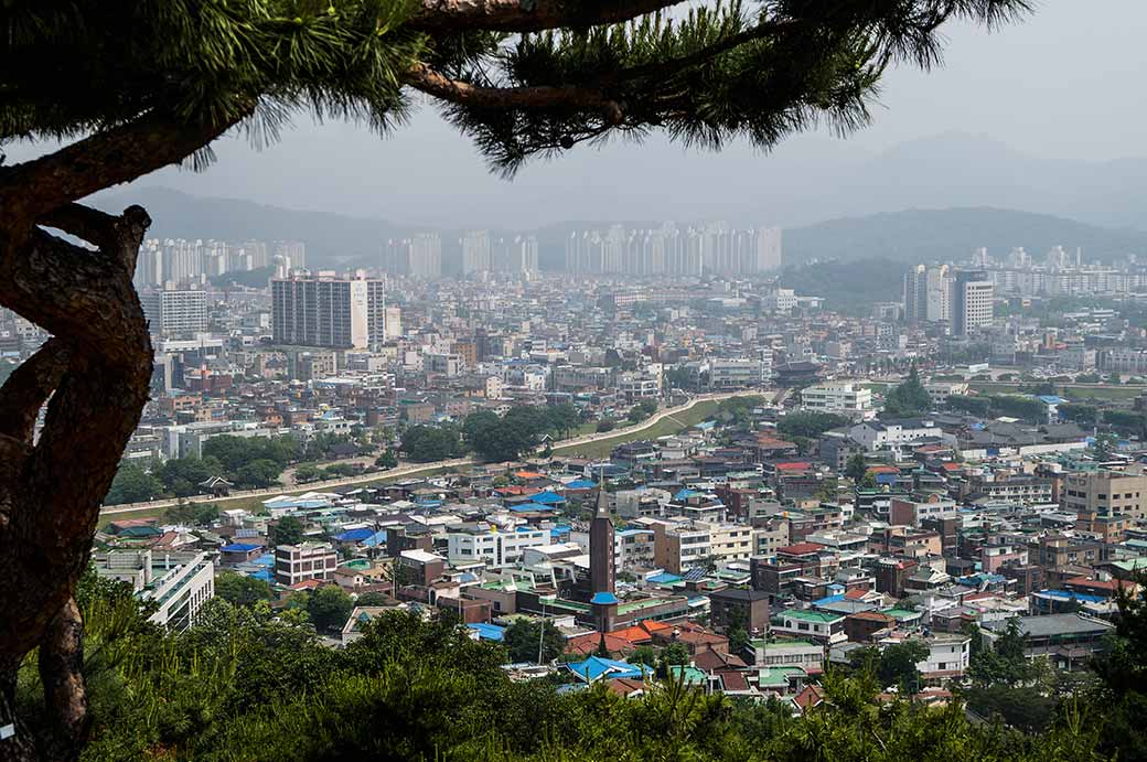 View over Suwon