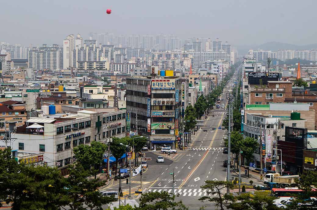 View from Janganmun