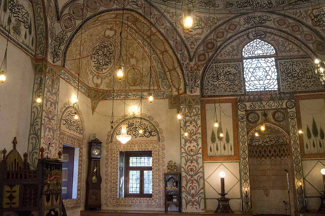 Inside Hadum Mosque