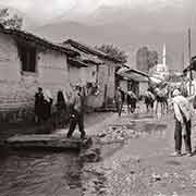 Flooded street