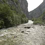 Fast flowing river