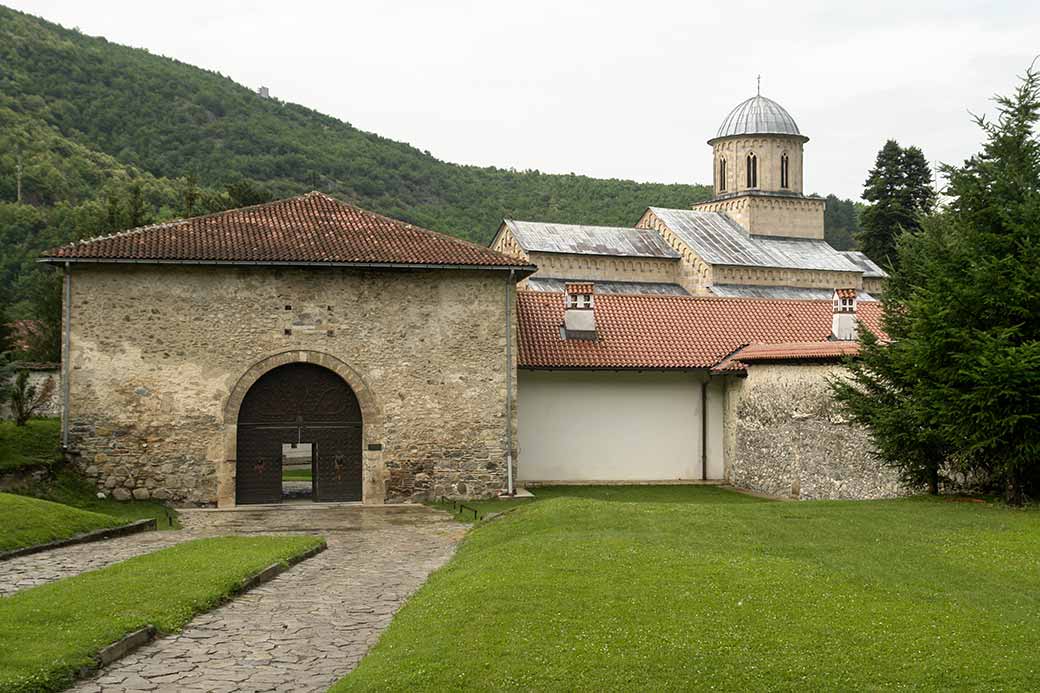 Entrance to Visoki Dečani