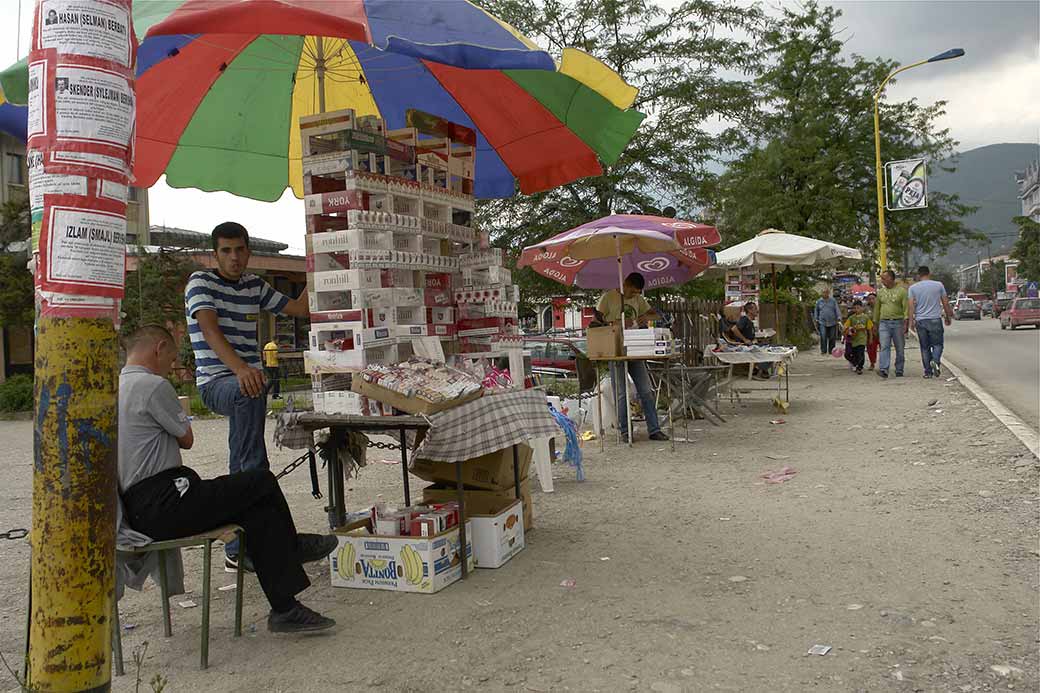 Selling cigarettes