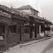 Shops near monument