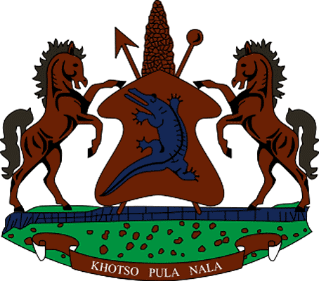 Lesotho Coat of Arms, 2006