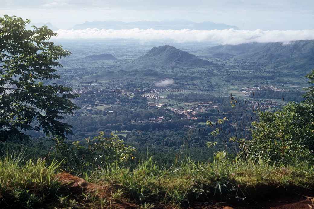 View over Zomba