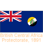 British Central African Protectorate, 1891