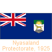 Nyasaland Protectorate, 1925