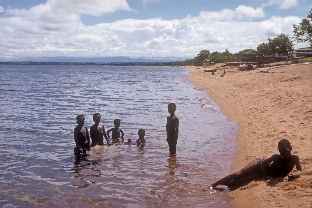 Children, Senga Bay