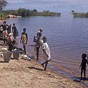 Laundry in Lake Malawi