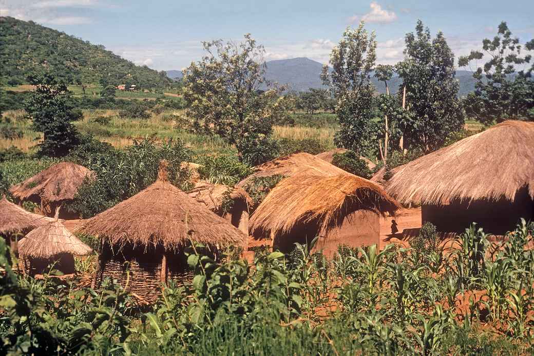 A village at Njakwa hills