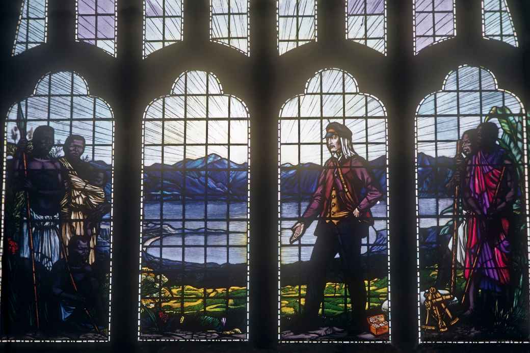 Livingstonia Mission Church window