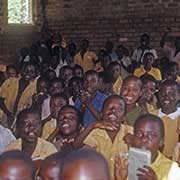 School class singing, Nkhotakota