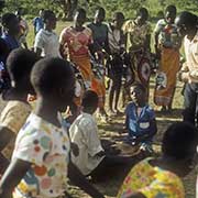 Girls dancing, Chamakala