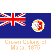 Crown Colony of Malta, 1875