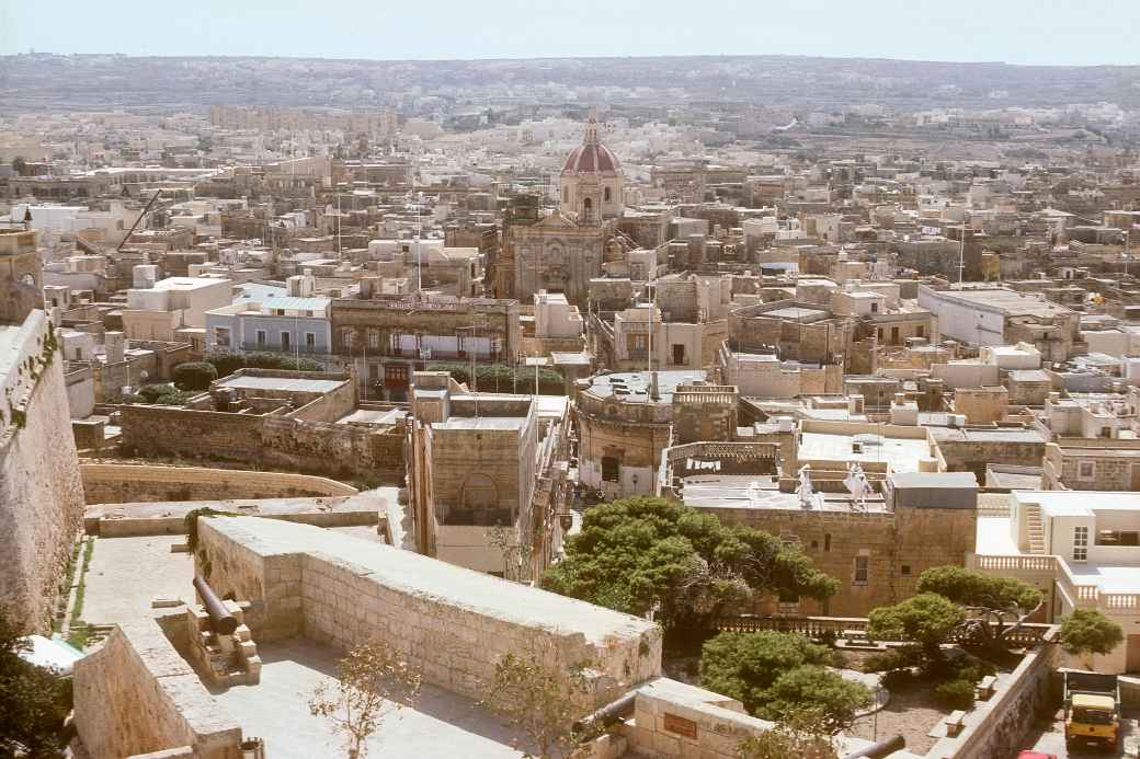 View from Citadel to Victoria