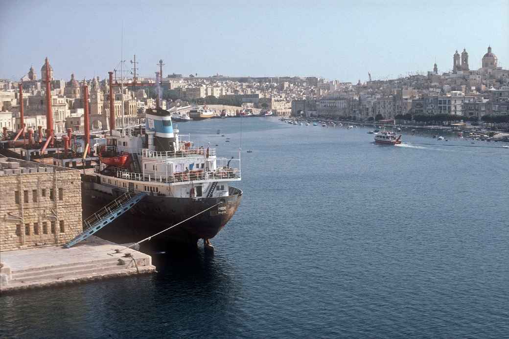 View from Fort Saint Angelo, Birgu