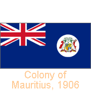 British Mauritius, 1906