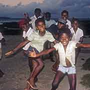 Children on the beach