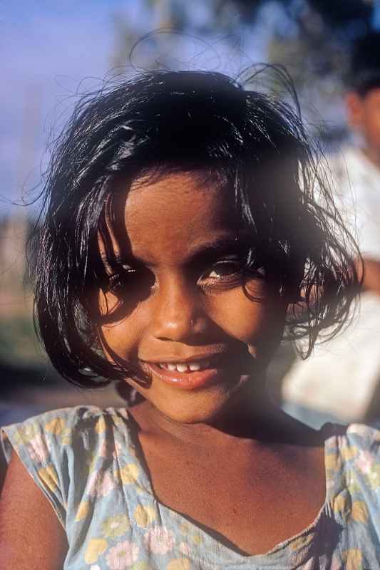 Young girl, Flacq