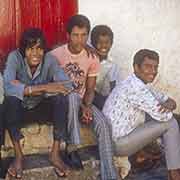 Young men of Port Louis