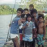 Boys going fishing