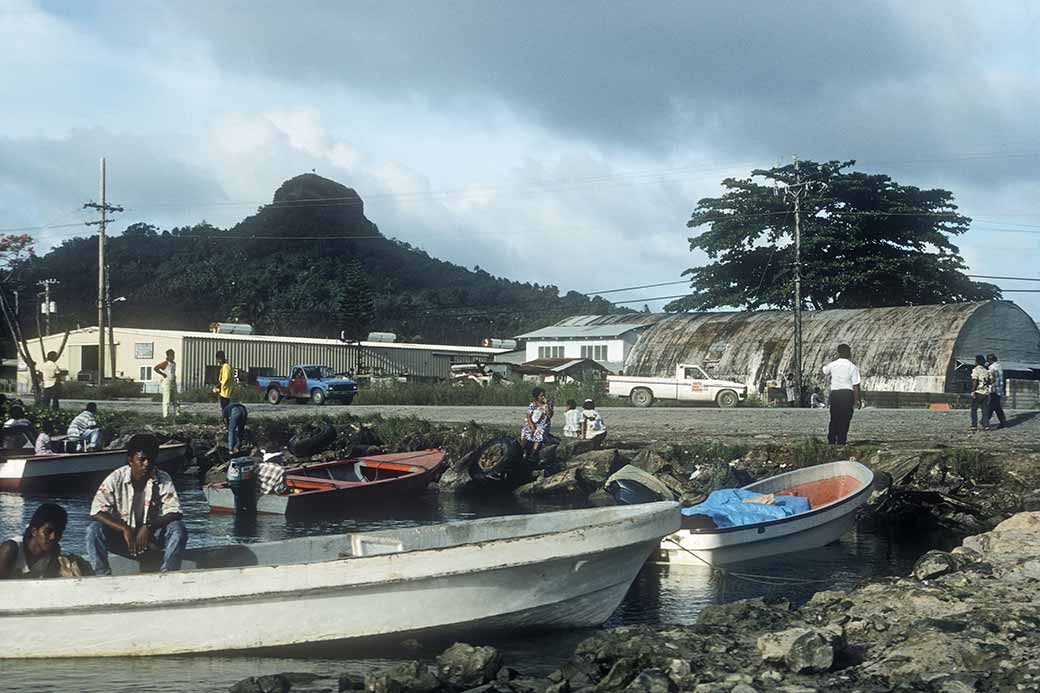 Harbour in Weno