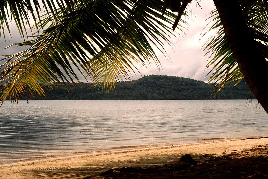 View to Fefan island