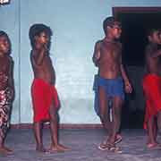 Traditional dance by boys