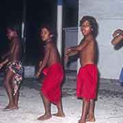 Traditional dance by boys