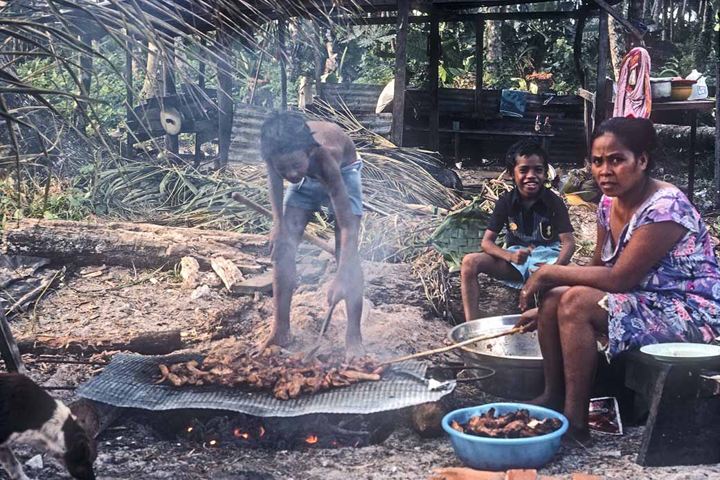 Barbecue in Walung