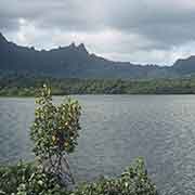 View to “Sleeping Lady“, Kosrae