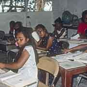 Students at work, Walung School